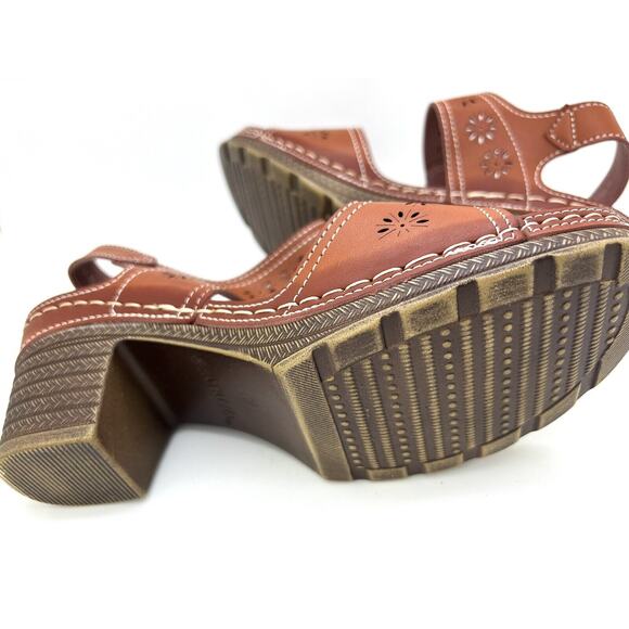 Women’s Ankle Strap Patricia Spring Step Brown Sandal NWT/Size 8 - Picture 8 of 8